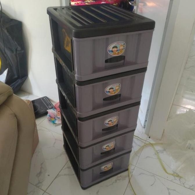 Laci Pakaian Susun 5 PUP Yoko Sonia Kualitas Shinpo Lemari Baju Murah