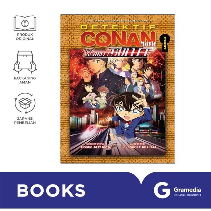 Komik Detektif Conan Movie: The Scarlet Bullet (first)