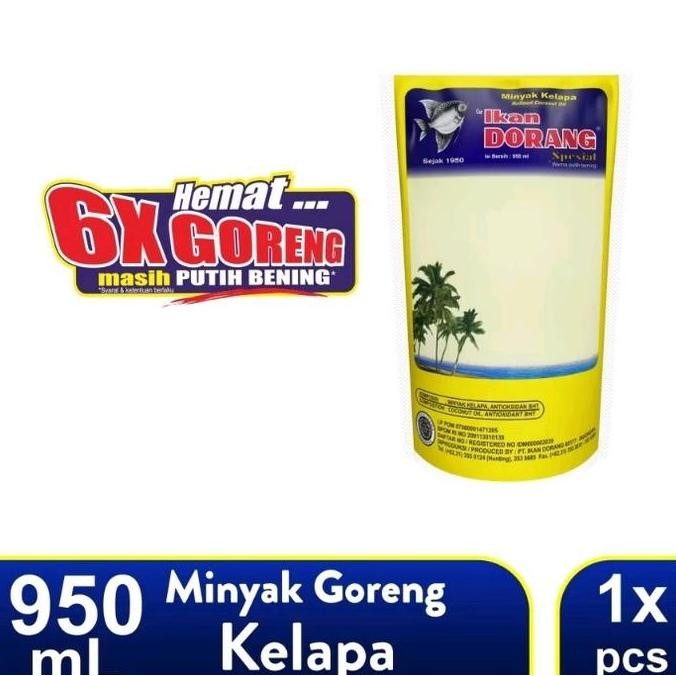 

Ikan Dorang Spesial - Minyak Goreng Kelapa 950 ml