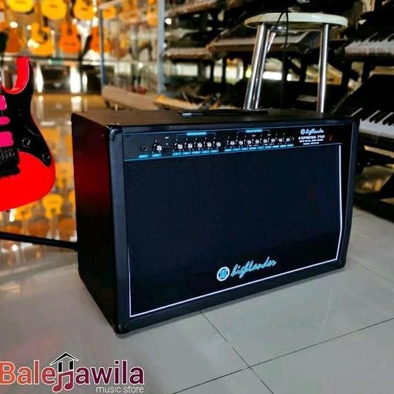 Highlander Express 750 Amplifier Guitar Metal Zone Ampli Gitar 12 Inch X 2 Speaker