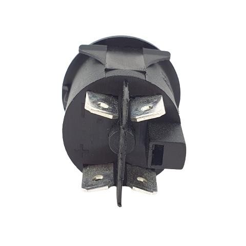 Tombol Power On Off Saklar 25mm Push Button Switch Self Locking