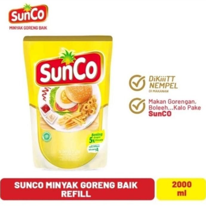 

Sunco Minyak Goreng Refill 2 Liter 1 Liter 500ml