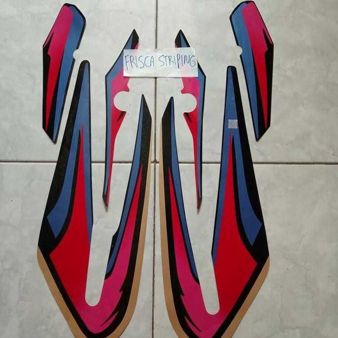 TERMURAH STRIPING RX SPESIAL 1996 MERAH