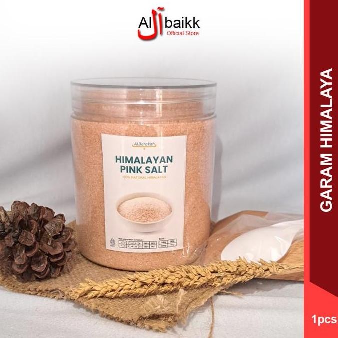 

1 Toples Garam Himalaya Kemasan 750gr Sendok Himalayan Pink Salt