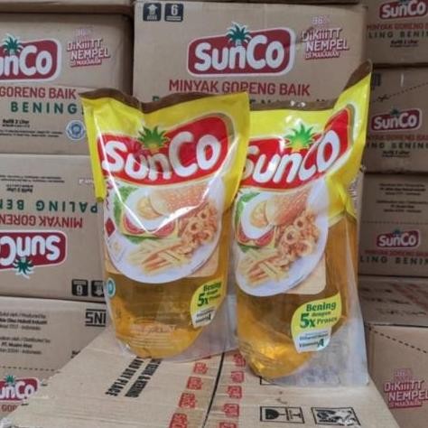 

SUNCO MINYAK GORENG SAWIT POUCH REFILL - 2 LITER I GROSIR LARISS