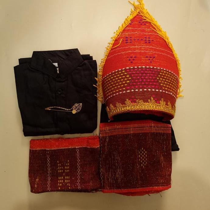 BAJU ADAT ANAK LAKI LAKI BATAK ULOS TK