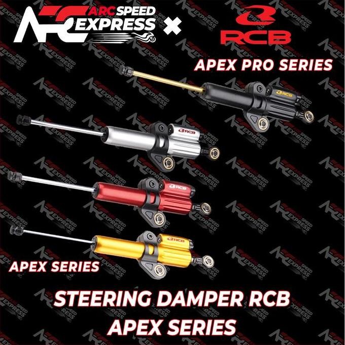 STEERING DUMPER DAMPER RCB APEX / APEX PRO 80 MM STABILIZER STANG RCB