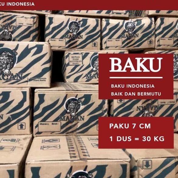 Paku Kayu 7Cm 1 Dus Paku Papan Kaso Balok Paku Serbaguna