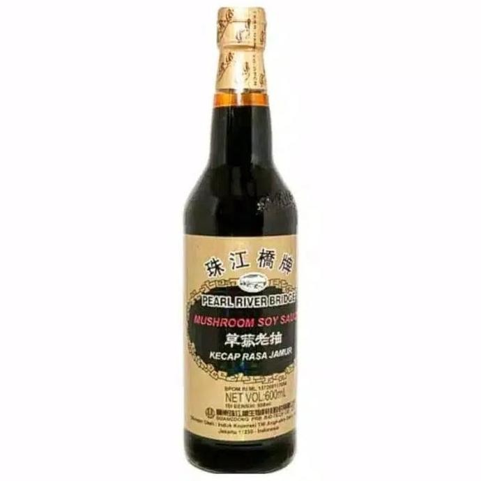 

PEARL RIVER BRIDGE MUSHROOM SOY SAUCE 620 ml/ Kecap Jamur