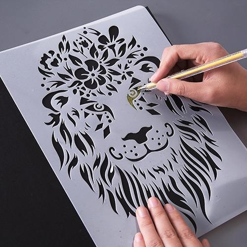 

Cetakan Stensil Lukis Dekor Craft/Pola Melukis Dan Mewarna