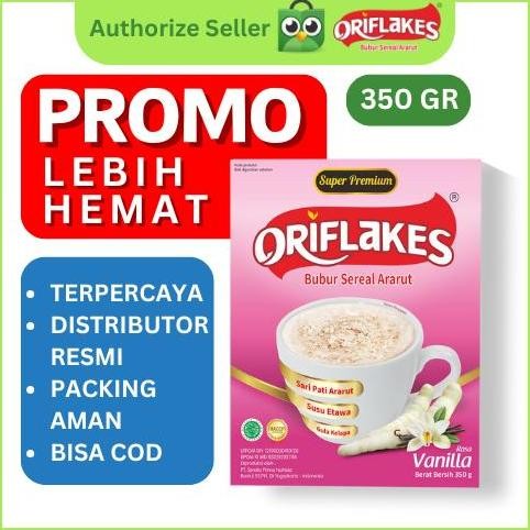 

Oriflakes Gastro Vanilla 350G - Sereal Maag Gerd Umbi Garut Bpom & Halal Asli