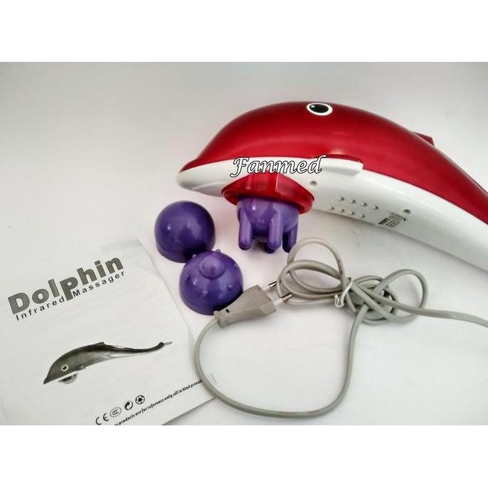 Original Alat Pijat Infrared Dolphin Massager Terapi Lumba-Lumba Relaxasi Otot
