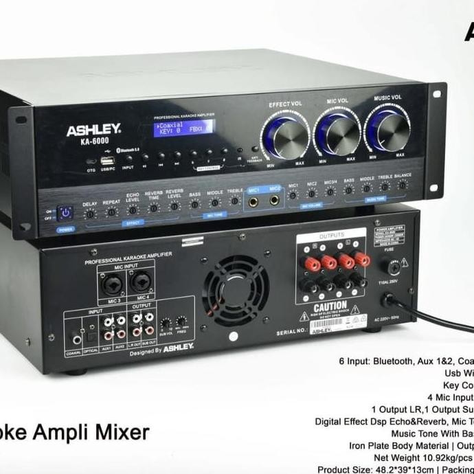 JB Ampli Ashley ka 7000 Original Ashly asley amplifier None