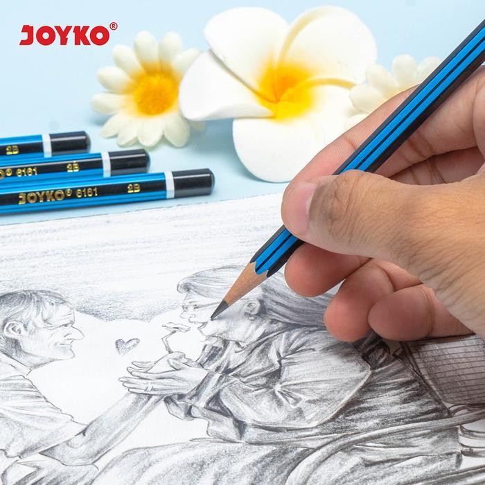 

WSS Pencil Pensil Joyko 6161 2B 1 BOX 12 PCS