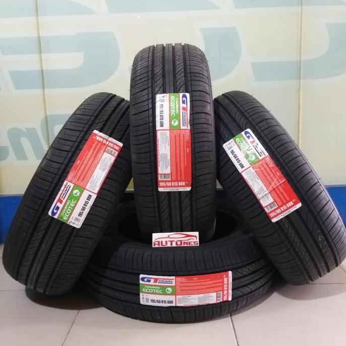 TERBARU - Ban Mobil GT RADIAL CHAMPIRO ECOTEC 195/60 R15 - /60 195R15