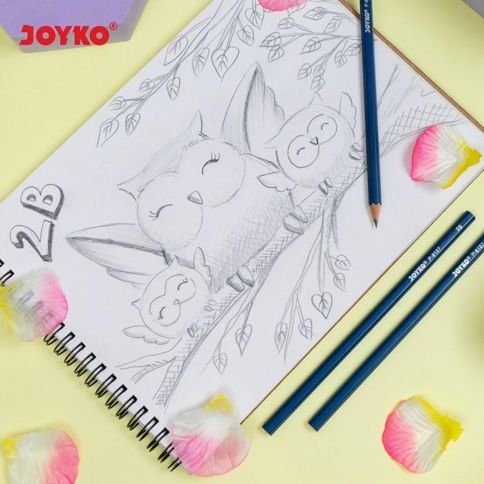 

WSS Pencil Pensil Joyko P-8127 2B 1 Box 12 Pcs