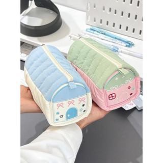 

WSS TEMPAT PENSIL PITA BENTUK RUMAH / KOTAK PENSIL IMPORT KAPASITAS BESAR / TEMPAT PENSIL AESTHETIC / MAKEUP POUCH KOSMETIK / WANDA PENCIL CASE / MI CASA POUCH COQUETTE KOTAK PENSIL KOREAN STYLE