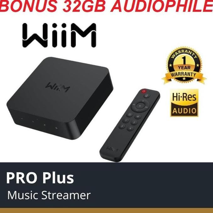 WIIM PRO Plus AirPlay 2 Receiver, Chromecast Audio, Multiroom Streame