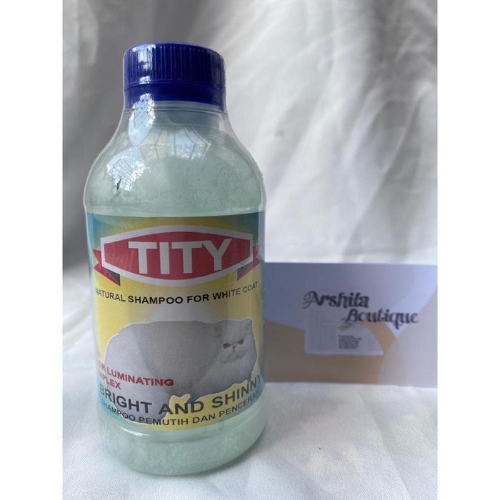 IS Tity Shampoo - Sampo Kucing Bulu Putih Shampo Pemutih Bulu Kucing