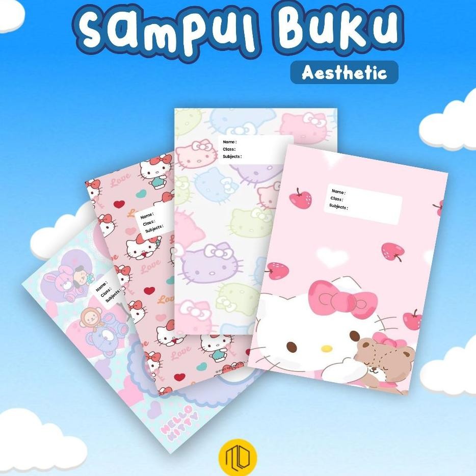 

Isi 10 Lembar Sampul Buku Fancy Motif Hello Kitty Sanrio Sidu Sampul Buku Estetik Sampul Buku Bboss Campuss Arto Boxy Bmb Kiki Book Cover Aesthetic Sampul Buku Aesthetic 1 Pak 10 Pcs Wrapping R Kertas Sampul