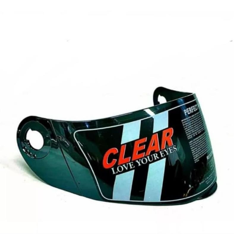 Visor Helm Kaca Helm Kyt X Rocket Roket Silver / Pelangi Full Face Kyt