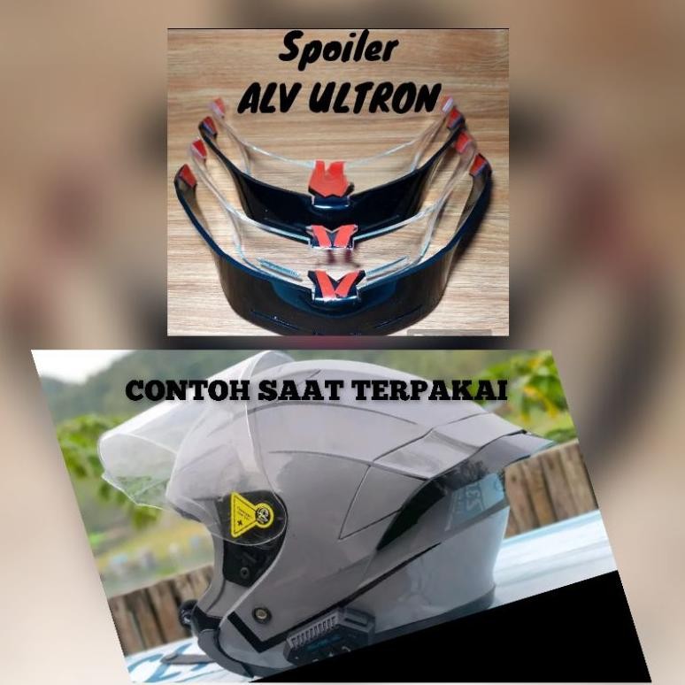 Spoiler Helm Alv Ultron All Series | Spoiler Helm Nfj Ultron All Series | Spoiler Helm Hrk Ultron Al