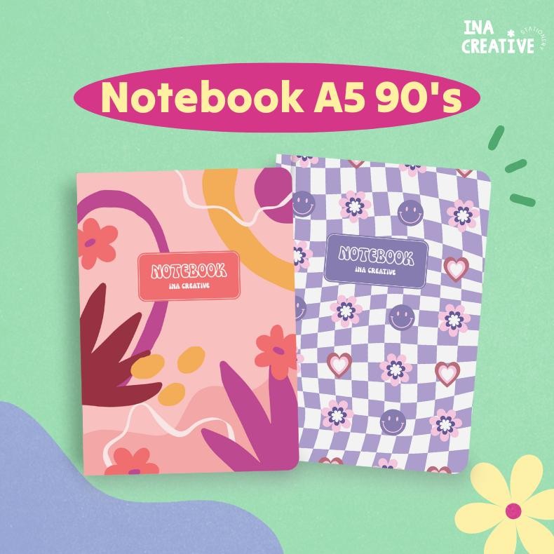 

Bisa Cod Notebook Ina Creative A5 Hardcover 90S| Diary Book| Journal Book| Note| Buku Catatan Ring| Notebook Ring Motif| Buku Spiral| Spiral Notebook| Notebook Ring Motif Aesthetic| Buku Sekolah| Buku Tulis| Souvenir Notebook Korea Aesthetic Fbx-4