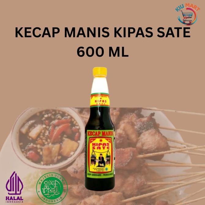 

Kipas sate kecap manis dan kecap pedas botol dan refill 600ml| 275ml| 140ml