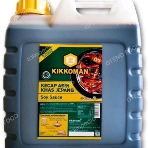 

Kikkoman Kecap Asin Khas Jepang Shoyu Jepang Soy Sauce 5 Liter