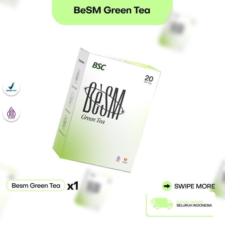 

SALE! BESM GREEN TEA ISI 20 TEABAG | PAKET BUNDLING SPESIAL TEH HIJAU HERBAL