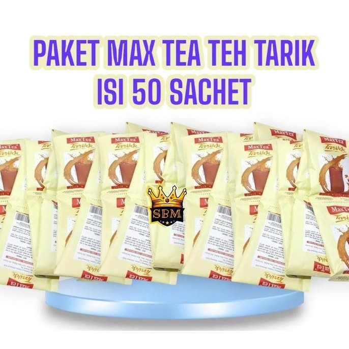 

Isi 50 ~ Sbm ~ Teh Tarik Max Tea Gula Minuman Instan Cup