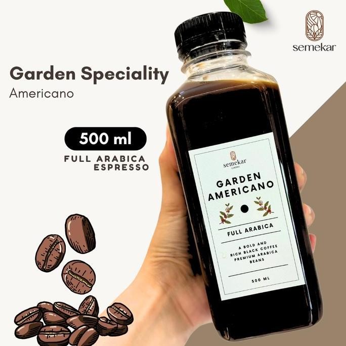 

Baru Semekar Coffee Americano 1 Liter / 500Ml - Kopi Siap Minum Garden Specialty Premium