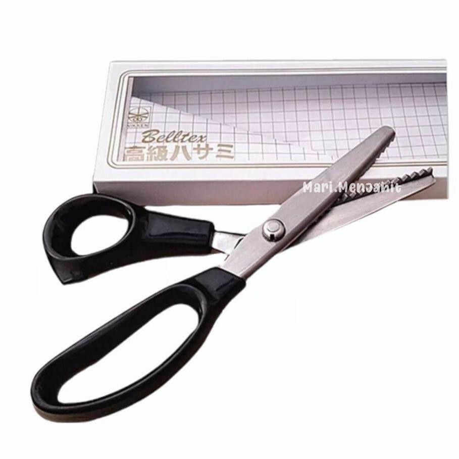 

Bisa Cod Gunting Zigzag Gerigi Beltex Belltex 9" Bahan Tailor Penjahit - High Quality Am-45