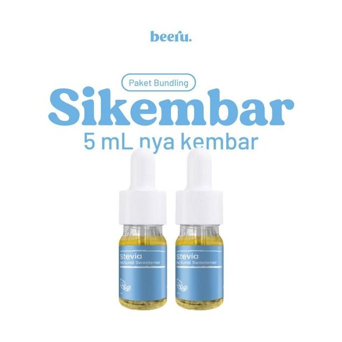 

terbaru beeru stevia paket si kembar pengganti gula aman untuk anak & keluarga