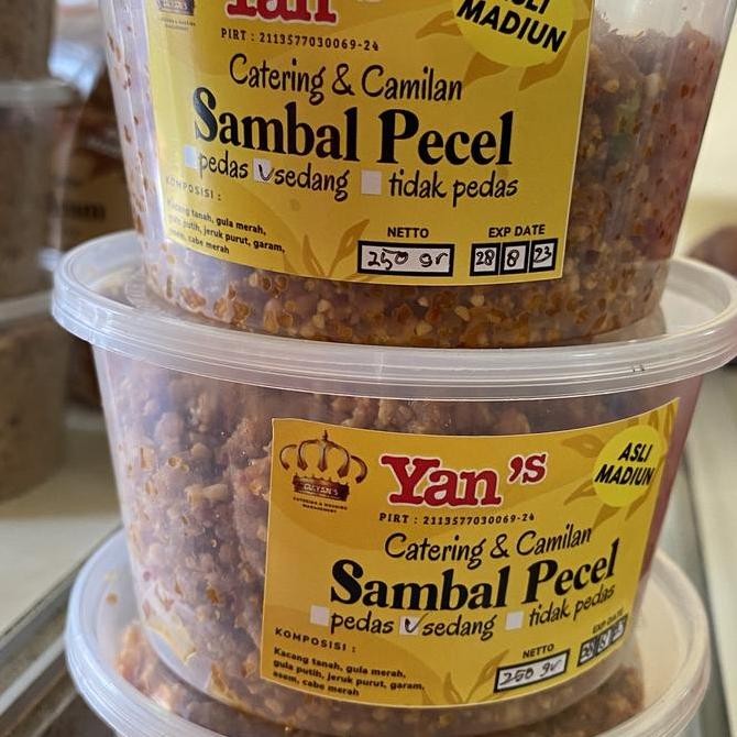 

Sambel Pecel Madiun Cap Yans