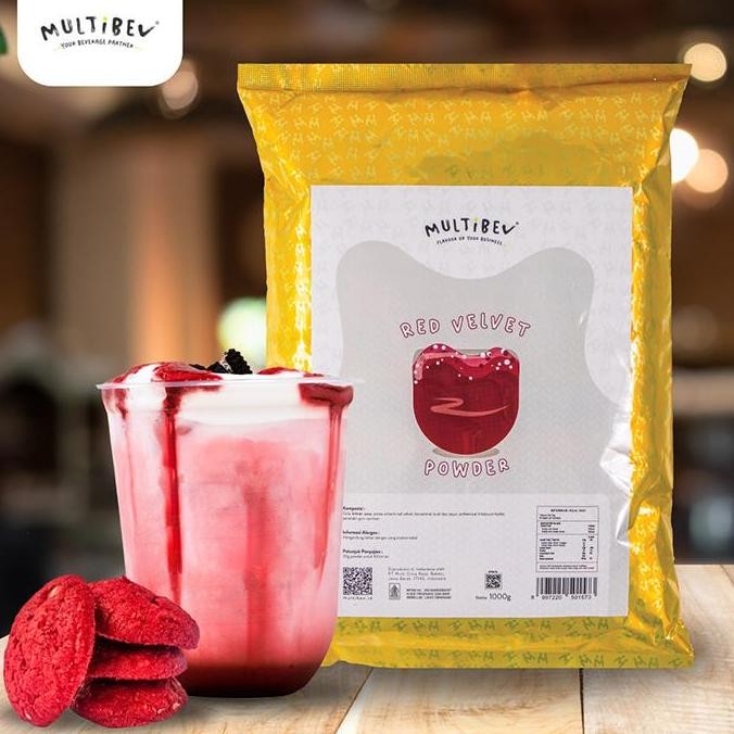 

Baru Multibev Bubuk Minuman Red Velvet 1Kg - Powder Drink Premium Untuk Ice Blend