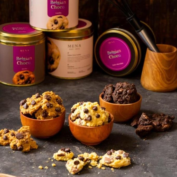 

Mena Cookies Belgian Choco - Dark Chocolate