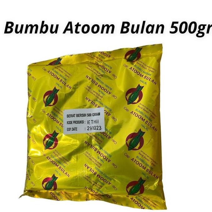 

Bumbu Atoom bulan 500gr asin spices
