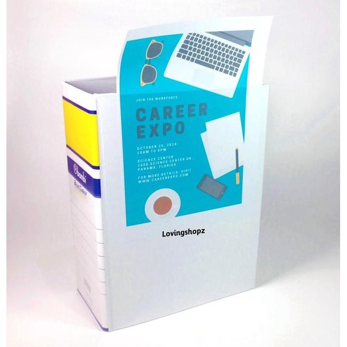 

Ordner Bambi F4 100 Mm Bersampul , Pipe Binders With Interchange Label