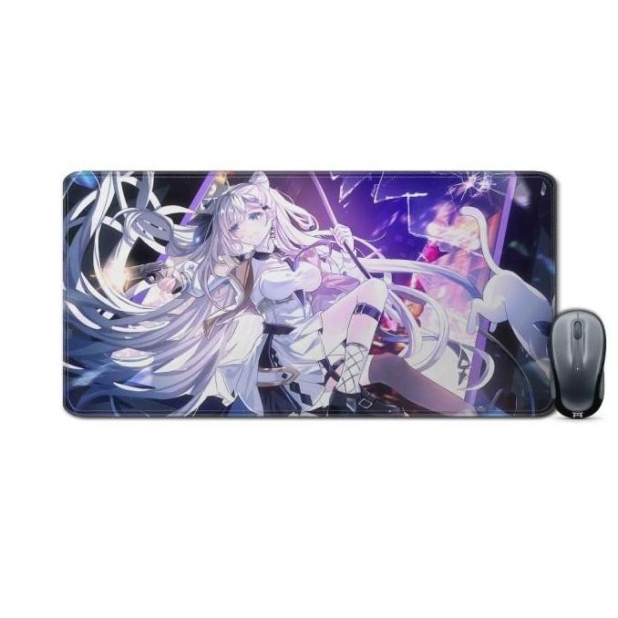 Deskmat Mousepad Extended Anime VtuberVestia Zeta Night-Holo Id Kualitas Terbaik Harga Termurah