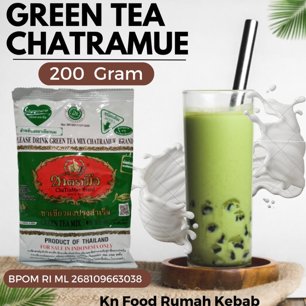 

SALE! THAI GREEN TEA CHATRAMUE THAILAND BPOM | TEH HIJAU ORIGINAL KEMASAN RESMI