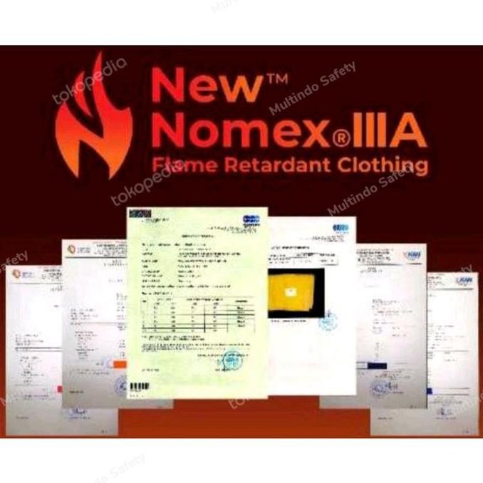 New Wearpack Coverall Nomex Iiia Anti Api Original Bersertifikat