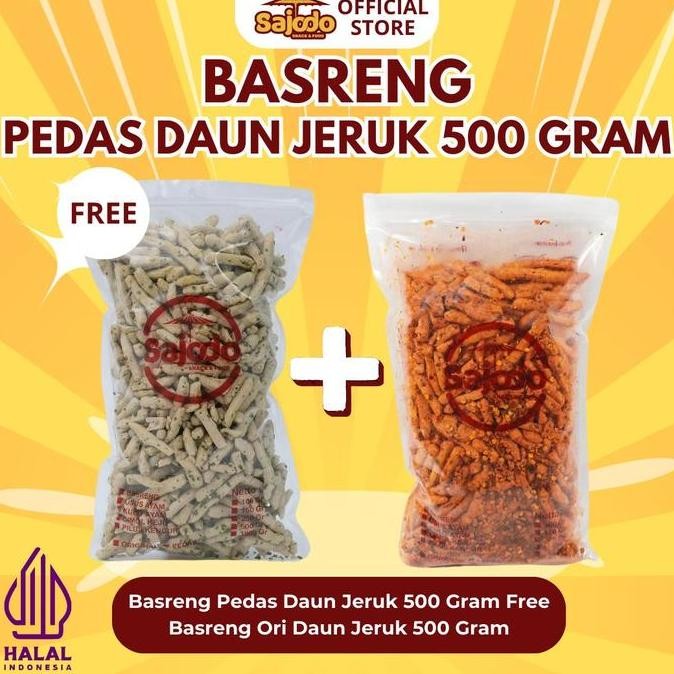 

Basreng ORDAS (Original 500gr Pedas 500gr) - Sajodo Snack & Food 2