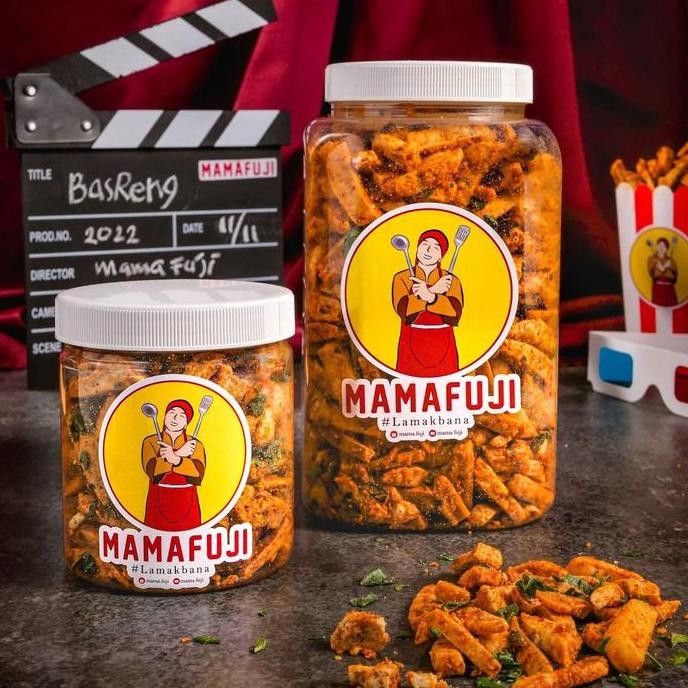 

Mama Fuji - Basreng Pedas Daun Jeruk Asin 750 Gram