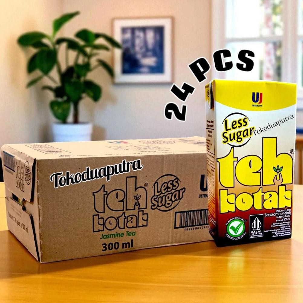 

SALE! TEH KOTAK LESS SUGAR 200ML - 1 DUS ISI 24 ULTRA JAYA TEH RENDAH GULA