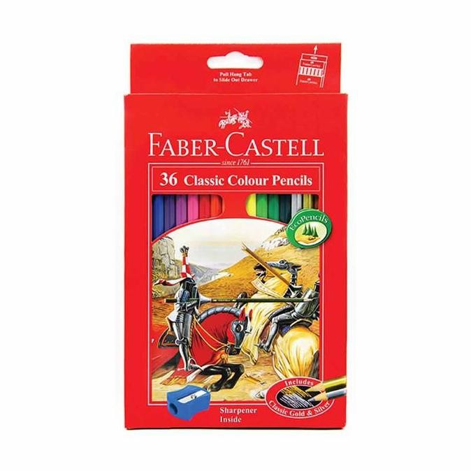 

FABER CASTELL SET 36 PCS PENSIL WARNA CLASSIC 115856