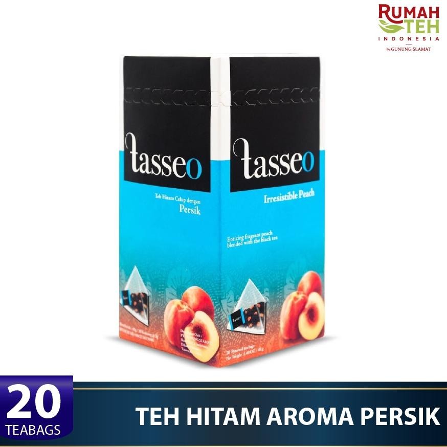 

SALE! TASSEO PEACH TEA 20 SACHET - TEH CELUP PREMIUM RASA BUAH SEGAR