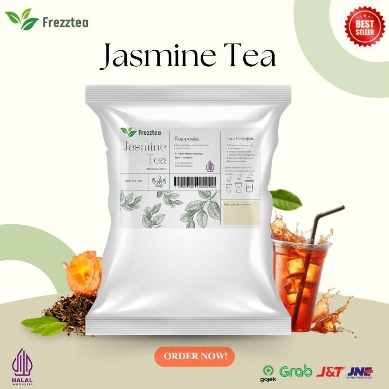 

SALE! FREZZTEA BUBUK JASMINE TEA 1KG - POWDER MINUMAN TEH AROMA MELATI