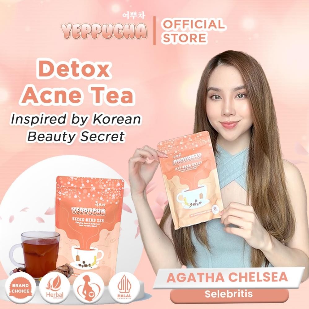 

SALE! YEPPUCHA DETOX ACNE TEA - TEH HERBAL ATASI JERAWAT & BEKAS JERAWAT HORMONAL