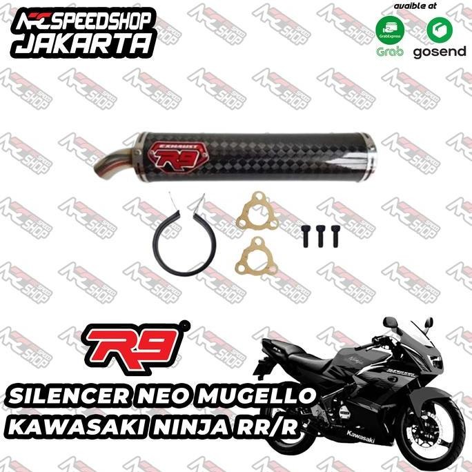 SILENCER KNALPOT R9 NEO MUGELLO NINJA RR/R - SILENCER ONLY